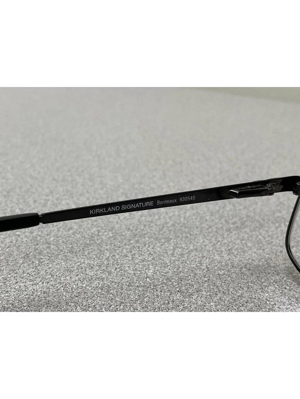 Kirkland Signature Bordeaux 930540 Gunmetal Sunglass FRAMES ONLY 60 17 140 Italy